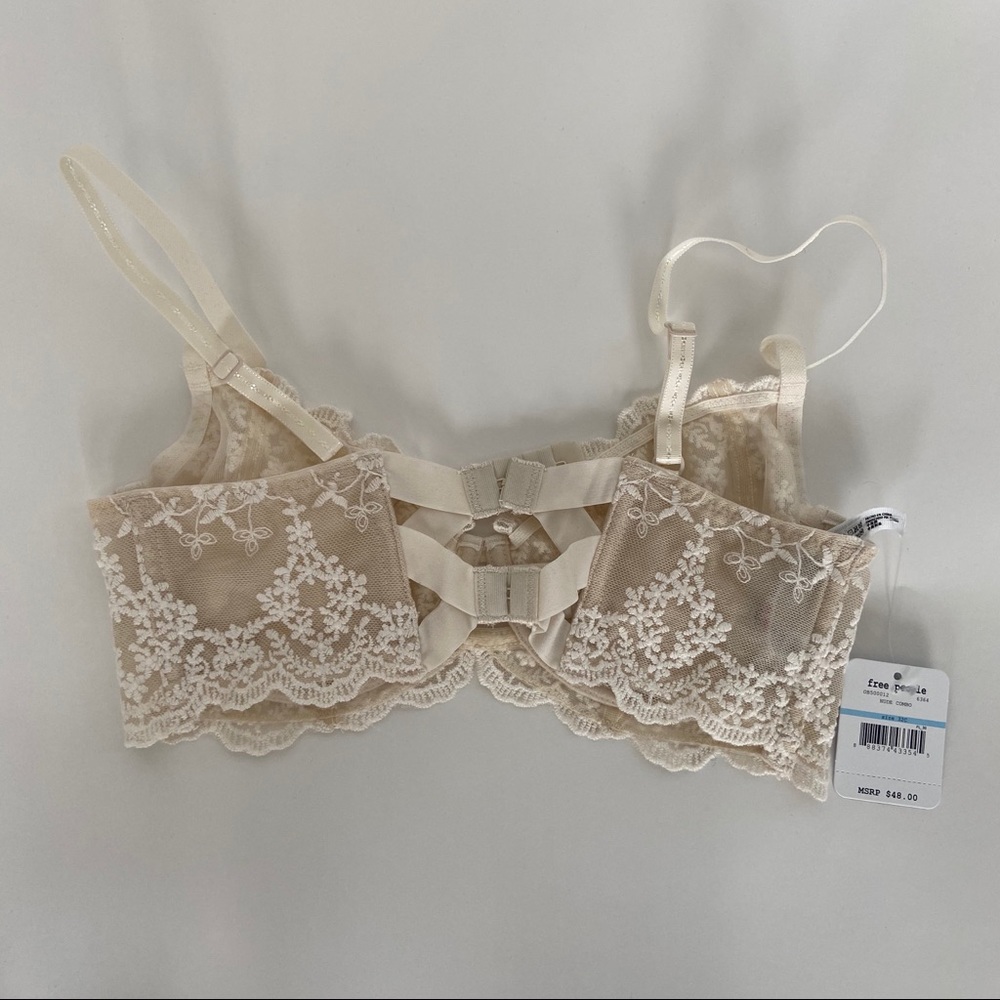 Free People Daydreamer Underwire Bra in Nude - Picture 3 of 4